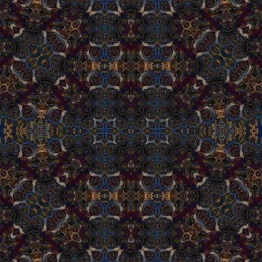 Kusursuz soyut desen. Sanat geçmişi. Soyut doku. Kaleydoskop