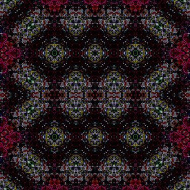 Kusursuz soyut desen. Sanat geçmişi. Soyut doku. Kaleydoskop