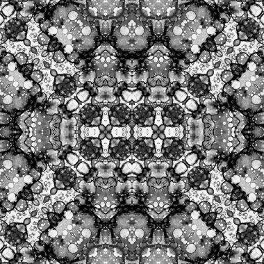 Kusursuz soyut desen. Sanat geçmişi. Soyut doku. Kaleydoskop