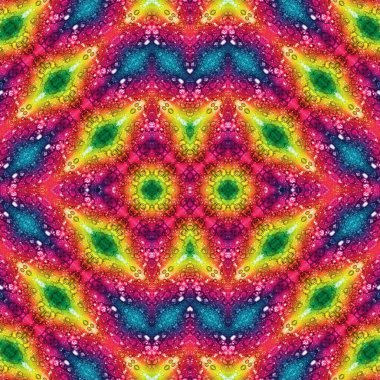 Kusursuz soyut desen. Sanat geçmişi. Soyut doku. Kaleydoskop