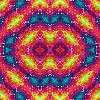 Kusursuz soyut desen. Sanat geçmişi. Soyut doku. Kaleydoskop