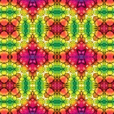 Kusursuz soyut desen. Sanat geçmişi. Soyut doku. Kaleydoskop