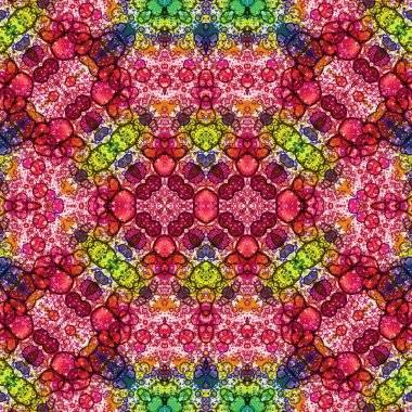 Kusursuz soyut desen. Sanat geçmişi. Soyut doku. Kaleydoskop