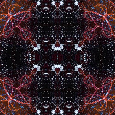 Kusursuz soyut desen. Sanat geçmişi. Soyut doku. Kaleydoskop