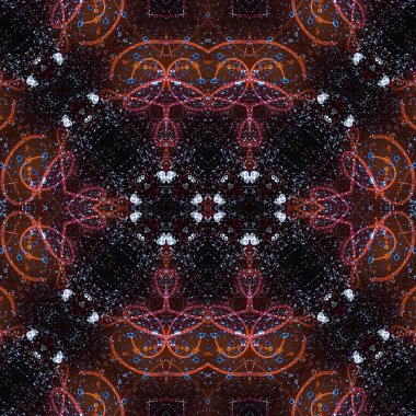 Kusursuz soyut desen. Sanat geçmişi. Soyut doku. Kaleydoskop