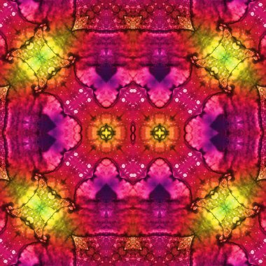 Kusursuz soyut desen. Sanat geçmişi. Soyut doku. Kaleydoskop