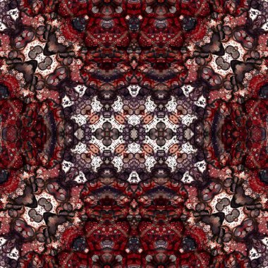 Kusursuz soyut desen. Sanat geçmişi. Soyut doku. Kaleydoskop