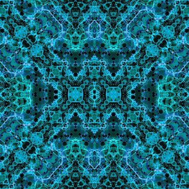 Kusursuz soyut desen. Sanat geçmişi. Soyut doku. Kaleydoskop