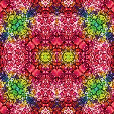 Kusursuz soyut desen. Sanat geçmişi. Soyut doku. Kaleydoskop