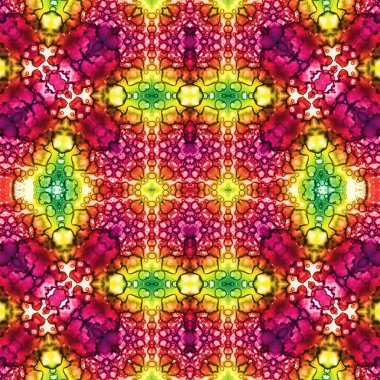 Kusursuz soyut desen. Sanat geçmişi. Soyut doku. Kaleydoskop