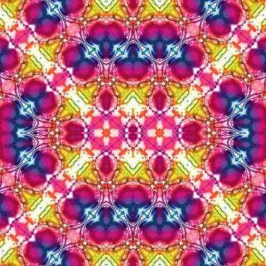 Kusursuz soyut desen. Sanat geçmişi. Soyut doku. Kaleydoskop