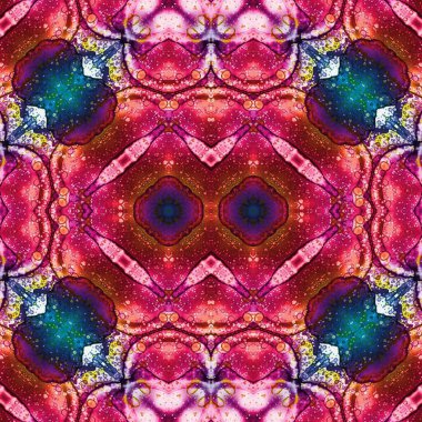 Kusursuz soyut desen. Sanat geçmişi. Soyut doku. Kaleydoskop