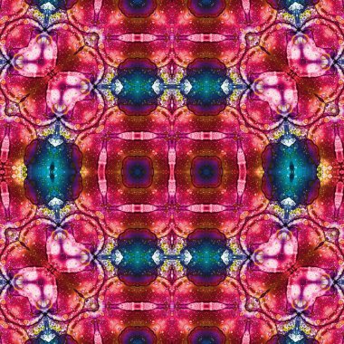 Kusursuz soyut desen. Sanat geçmişi. Soyut doku. Kaleydoskop