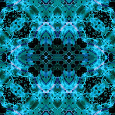 Kusursuz soyut desen. Sanat geçmişi. Soyut doku. Kaleydoskop