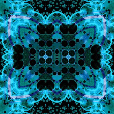 Kusursuz soyut desen. Sanat geçmişi. Soyut doku. Kaleydoskop