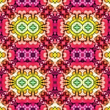 Kusursuz soyut desen. Sanat geçmişi. Soyut doku. Kaleydoskop