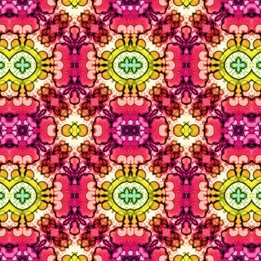 Kusursuz soyut desen. Sanat geçmişi. Soyut doku. Kaleydoskop