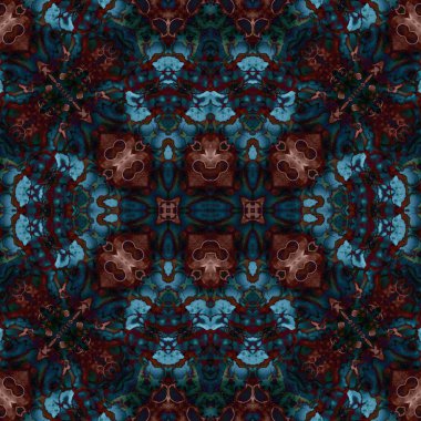 Kusursuz soyut desen. Sanat geçmişi. Soyut doku. Kaleydoskop