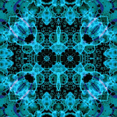 Kusursuz soyut desen. Sanat geçmişi. Soyut doku. Kaleydoskop