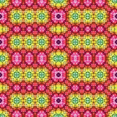 Kusursuz soyut desen. Sanat geçmişi. Soyut doku. Kaleydoskop