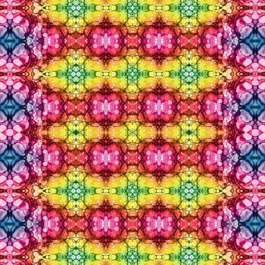 Kusursuz soyut desen. Sanat geçmişi. Soyut doku. Kaleydoskop