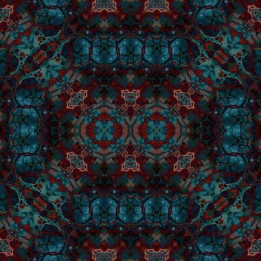 Kusursuz soyut desen. Sanat geçmişi. Soyut doku. Kaleydoskop