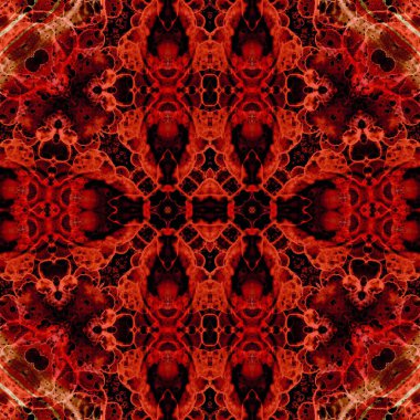 Kusursuz soyut desen. Sanat geçmişi. Soyut doku. Kaleydoskop