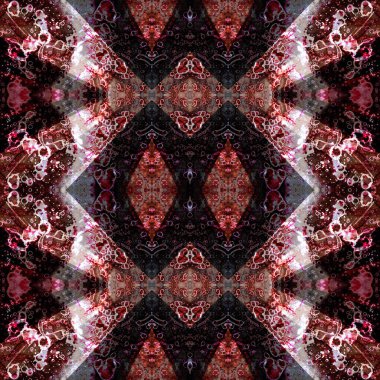 Kusursuz soyut desen. Sanat geçmişi. Soyut doku. Kaleydoskop