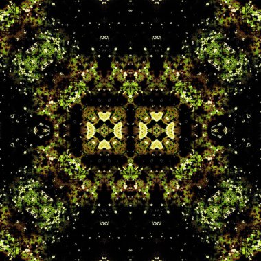 Kusursuz soyut desen. Sanat geçmişi. Soyut doku. Kaleydoskop