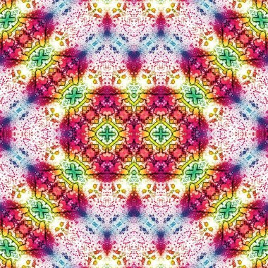 Kusursuz soyut desen. Sanat geçmişi. Soyut doku. Kaleydoskop