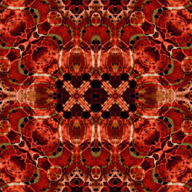 Kusursuz soyut desen. Sanat geçmişi. Soyut doku. Kaleydoskop