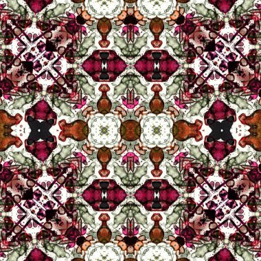 Kusursuz soyut desen. arka plan sanat dokusu. Soyut doku. Kaleydoskop