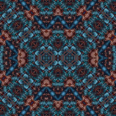 Kusursuz soyut desen. arka plan sanat dokusu. Soyut doku. Kaleydoskop