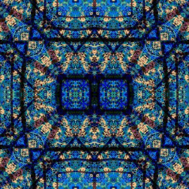 Kusursuz soyut desen. arka plan sanat dokusu. Soyut doku. Kaleydoskop