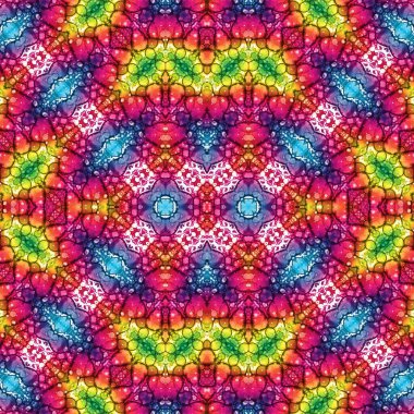 Kusursuz soyut desen. arka plan sanat dokusu. Soyut doku. Kaleydoskop