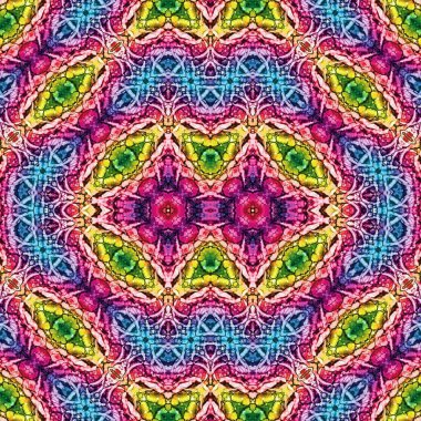 Kusursuz soyut desen. arka plan sanat dokusu. Soyut doku. Kaleydoskop