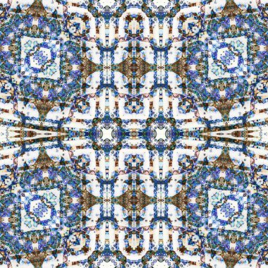 Kusursuz soyut desen. arka plan sanat dokusu. Soyut doku. Kaleydoskop