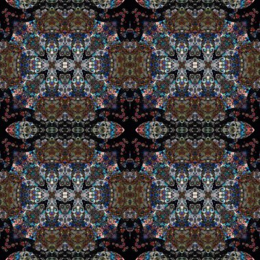 Kusursuz desen. Kusursuz doku arkaplanı. Soyut arkaplan. Etnik arkaplan