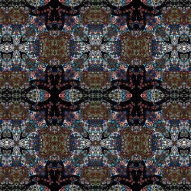 Kusursuz desen. Kusursuz doku arkaplanı. Soyut arkaplan. Etnik arkaplan