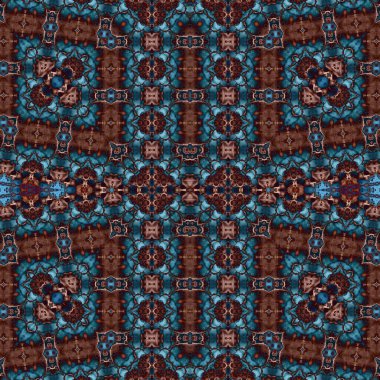 Kusursuz desenli sanat. Kusursuz doku arkaplanı. Soyut model. Etnik retro arkaplan