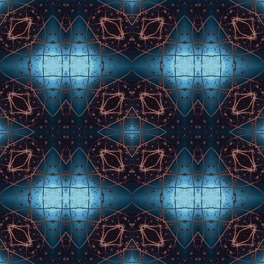 Kusursuz desenli sanat. Kusursuz doku arkaplanı. Soyut model. Etnik retro arkaplan