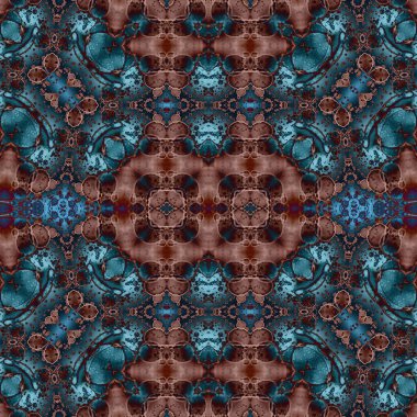 Kusursuz desenli sanat. Kusursuz doku arkaplanı. Soyut model. Etnik retro arkaplan