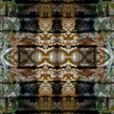 Kusursuz desenli sanat. Kusursuz doku arkaplanı. Soyut model. Etnik retro arkaplan