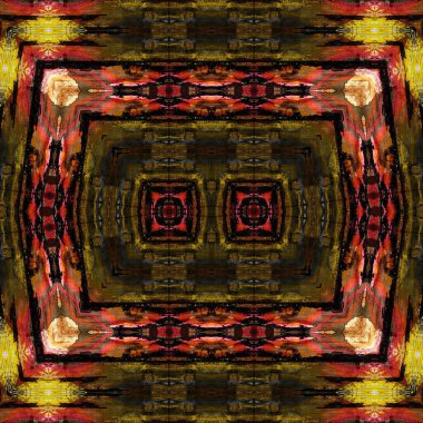 Kusursuz desenli sanat. Kusursuz doku arkaplanı. Soyut model. Etnik retro arkaplan