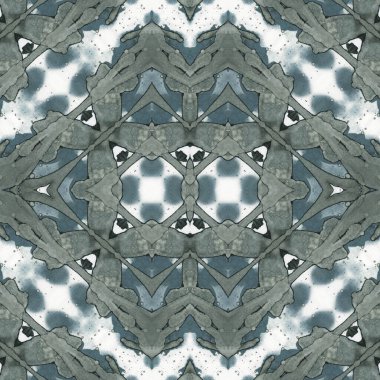 Kusursuz desenli sanat. Kusursuz doku arkaplanı. Soyut model. Etnik retro arkaplan