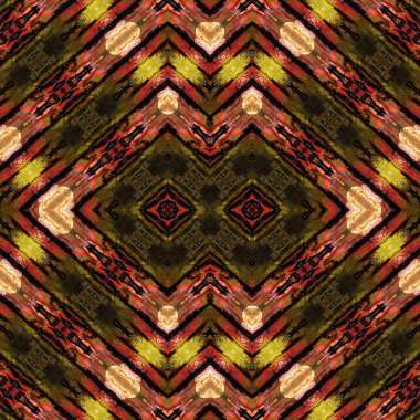 Kusursuz desenli sanat. Kusursuz doku arkaplanı. Soyut model. Etnik retro arkaplan