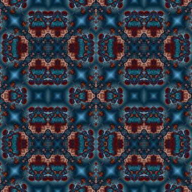 Kusursuz desenli sanat. Kusursuz doku arkaplanı. Soyut model. Etnik retro arkaplan