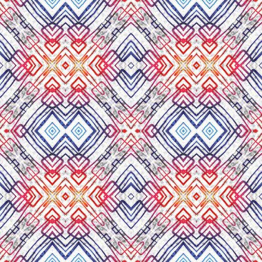 Kusursuz desenli sanat. Kusursuz doku arkaplanı. Soyut model. Etnik retro arkaplan