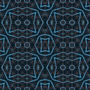 Kusursuz desenli sanat. Kusursuz doku arkaplanı. Soyut model. Etnik retro arkaplan