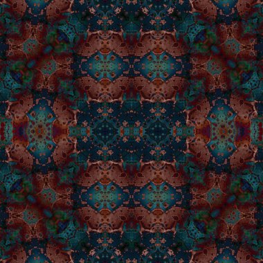 Kusursuz desenli sanat. Kusursuz doku arkaplanı. Soyut model. Etnik retro arkaplan